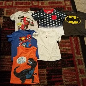 Lot of boy shirts size 5t